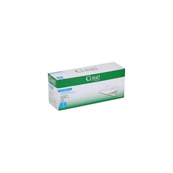 Medline - Curad - Non25720 - Non - Adherent Dressing Cotton / Polyester 3 X 8 Inch Sterile - Box/50