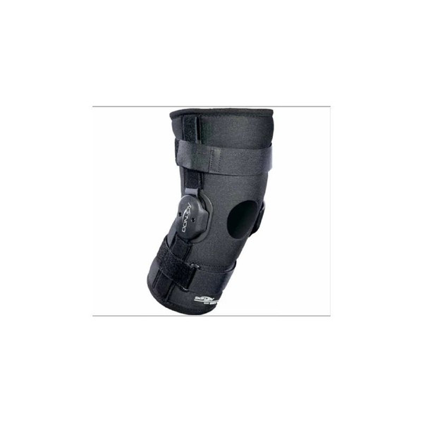 Djo Djorthopedics - Donjoy - 11-2013-4 - Knee Brace Large Hook And Loop Strap Closure 21 To 23 - 1/2 Inch Thigh Circumference / 15 17 16 18 Calf Left Or Right - Each