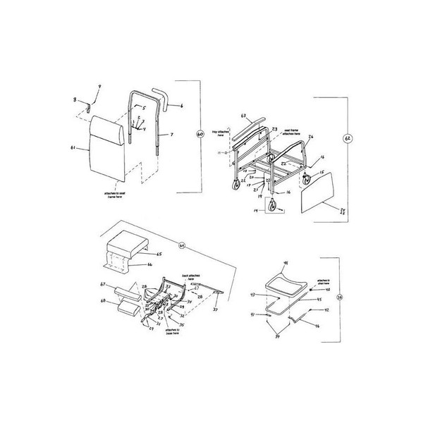 Invacare - 1065216 - Hex Locknut - Each