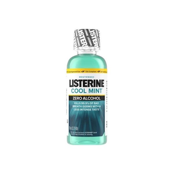 Johnson & - Listerine Pocketpaks - 524283000 - Mouthwash, Zero Alchl Free 3.2Oz J&Jotc - Case/24