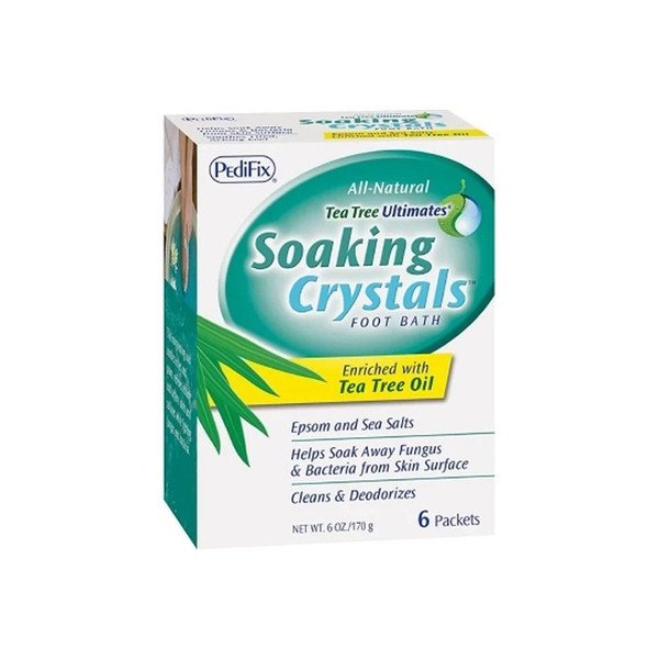 Pedifix - Tea Tree Ultimates - P3078 - Foot Wash Crystals 1 Oz Individual Packet Scented - Package/6