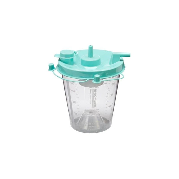 Bemis Healthcare - Hi-Flow - 8002 055 - Rigid Suction Canister 800 Ml Sealing Lid - Case/70