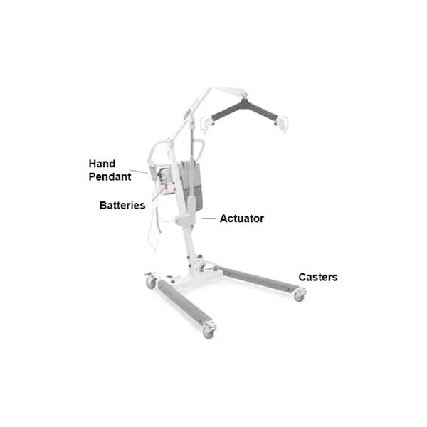 Graham Field - Lumex - 7910A-Cst - Health Products Caster - Set/4