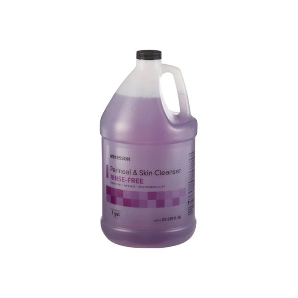 Mckesson - 53-28011-Gl - Rinse - Free Perineal Wash Liquid 1 Gal Jug Fresh Scent - Each