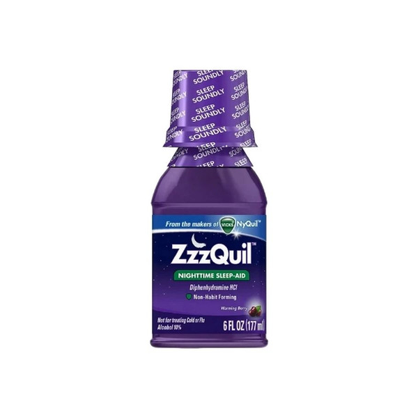Procter & Gamble - Zzzquil - 32390001396 - Sleep Aid 6 Oz Liquid 50 Mg / 30 Ml Strength - Each