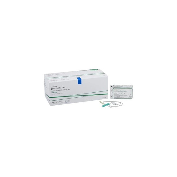 Mckesson - 4665 - Prevent Infusion Set 21 Gauge 3/4 Inch 12 Tubing Without Port - Case/500