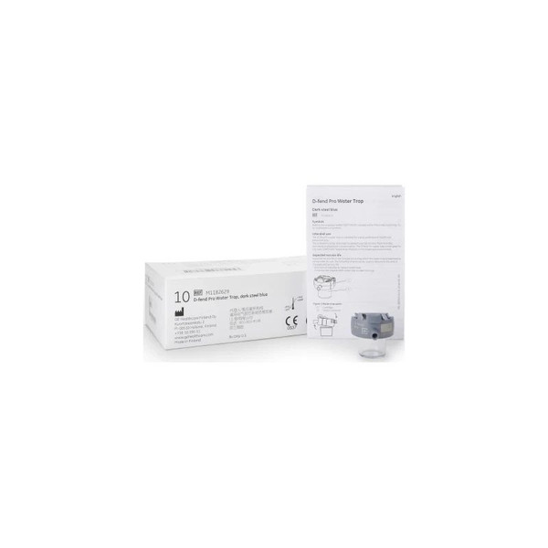 Ge Healthcare - D-Fend Pro - M1182629 - Water Trap Dark Steel Blue For E - Scaio Scaiov Scaioe Scaiove Trusat Pulse Oximeter - Box/10
