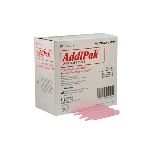 Medline - Teleflex - Rhud39U - Addipak Prefilled Vials 3Ml Normal Saline - Each