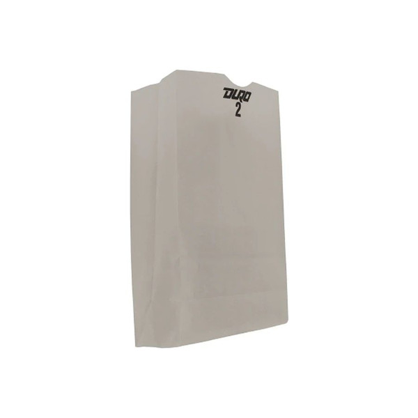 Rj Schinner - Duro - 51002 - Co - Grocery Bag White Virgin Paper 2 - Case/500