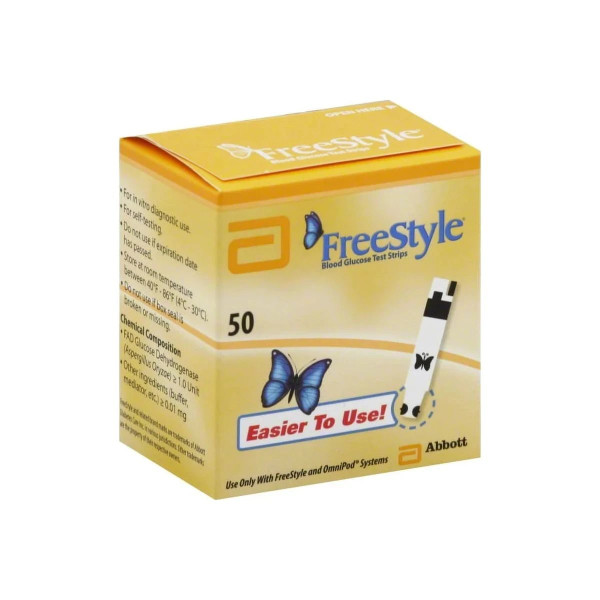 Vda Medical - 99703-0120-50 - Strips Freestyle Regular - Each