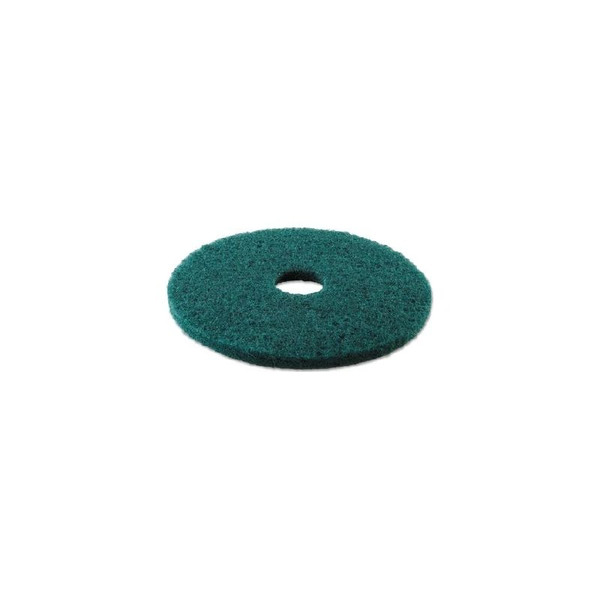 Lagasse - Boardwalk - Bwk4013Gre - Hard Floor Scrubbing Pad 13 Inch Green Nylon / Polyester - Case/5