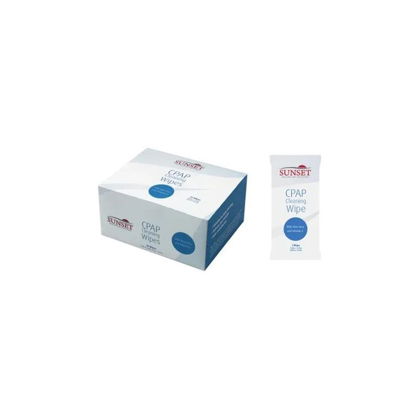 Sunset Healthcare Solutions - Cap1005S - Single - Pack Cleaning Wipes - Box/30