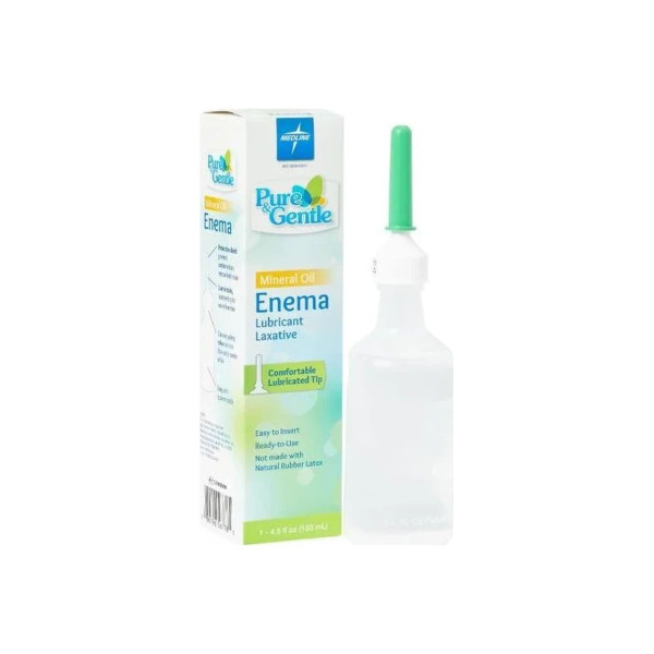 Medline - Pure & Gentle - Cur095010 - Disposable Mineral Oil Enema,4.500 Oz - Case/24