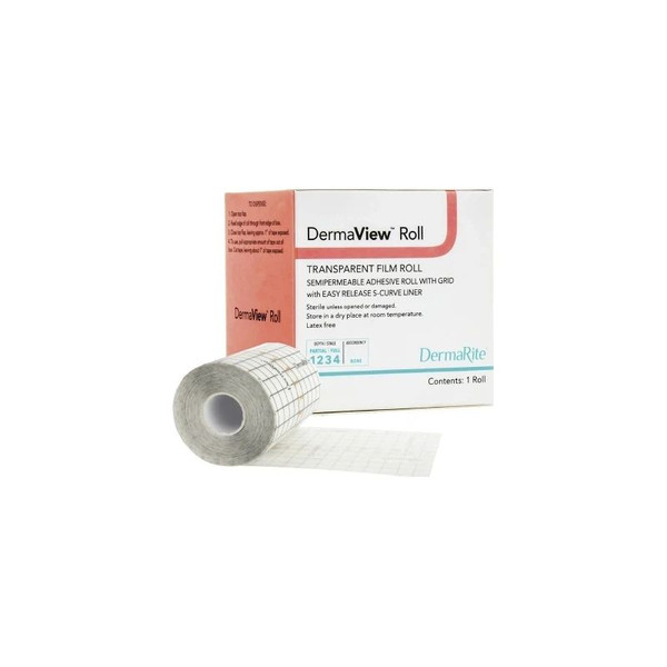 Dermarite - Dermaview - 15411 - Roll Transparent Film, 4" X 11 Yds - Each