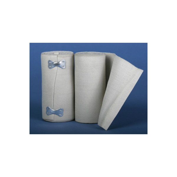 Medline - Mds055004Z - Sure Wrap Elastic Bandage With Clips, 4" X 5 Yd (20Rolls)