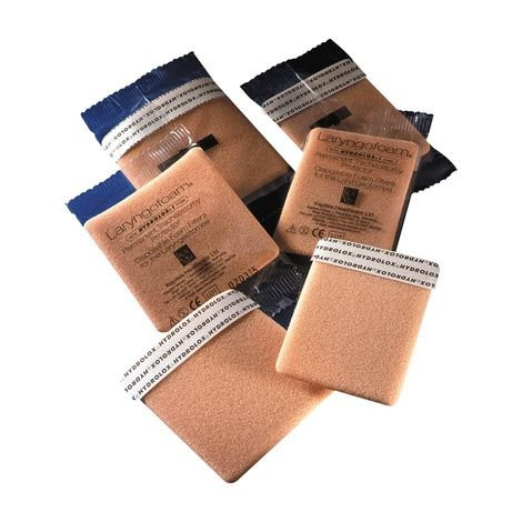 Luminaud - 63024 - Laryngofoam Medium Flesh Standard, 2" X 2 - 1/2" 1/8" - Package/30