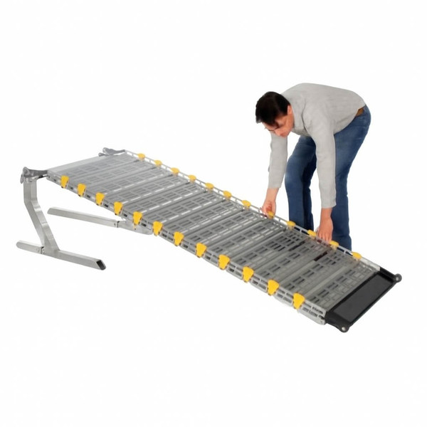 Roll-A-Ramp - Mf-30.6 - (Non - Powered) Manual Mini - Van Models Folding Ramp Wide (Rear Installation - Check Compatibility).Requires Minimum Side/Rear Door Opening .Capacity(Lbs):1000 Lbs - Each