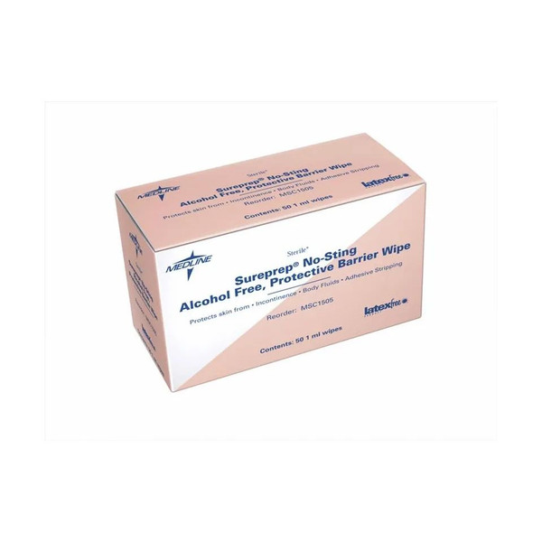 Medline - Msc1505Z - Sureprep No - Sting Skin Protectant,1.00 Ml - Box/50