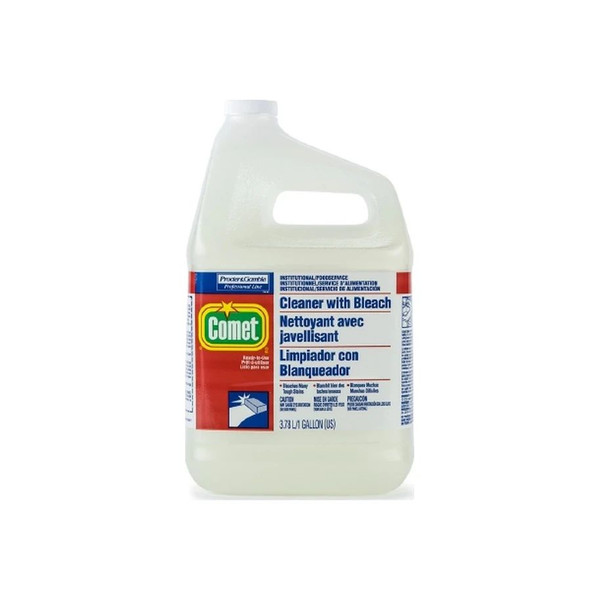 Lagasse - Comet With Bleach - Pgc24651Ct - Surface Disinfectant Cleaner Manual Pour Liquid 1 Gal Jug Scent Nonsterile - Case/3