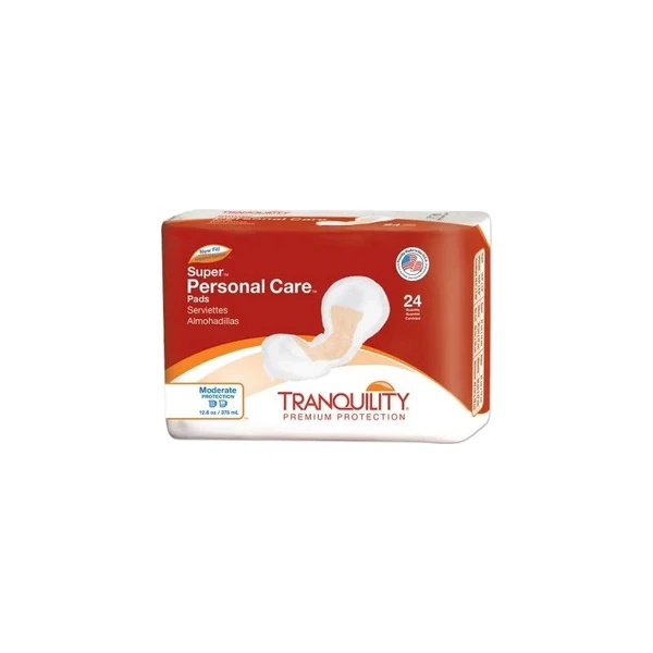 Pbe - Principle Business - Tranquility - 2380 - Personal Care Pads 10.5" X 5.5" - Package/24