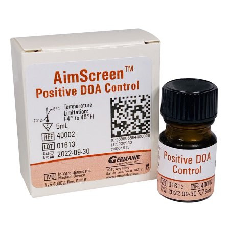 Germaine Laborat - Aimscreentm - 40002 - Drug Test Urine Control Doa Positive 1X5Ml - EA/1