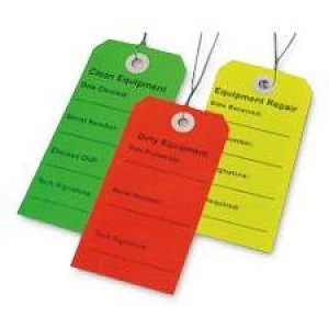 Elkay Plastics - Tmul - Tag, Equipment Multi-Color 2 5/16"X4 3/4" - CS/750