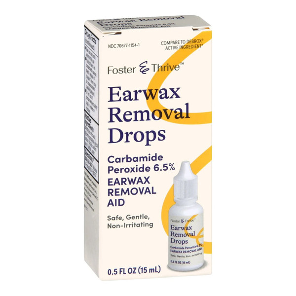 Mckesson - 70677115401 - Cleaner, Earwax Removal Drops 0.5Oz - EA/1
