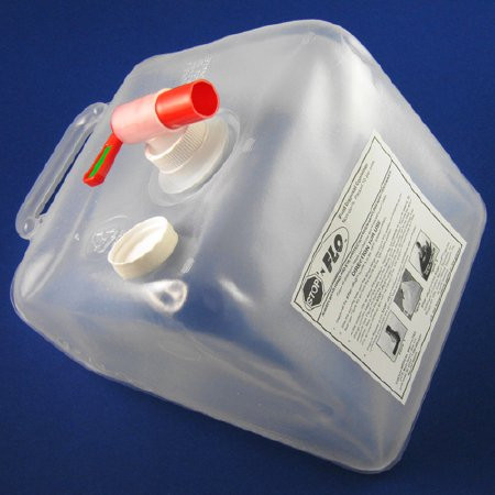 Custom Medical - Stop N Flo - Cms515 - Container Fluid Coll F/Urol Proc Cube 15L - CS/10