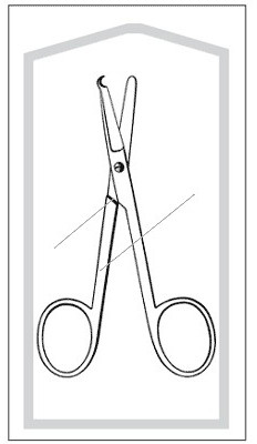 Sr Instruments - Merittm - 962598M - Scissor Spencer Stitch 4 1/2" - CS/25