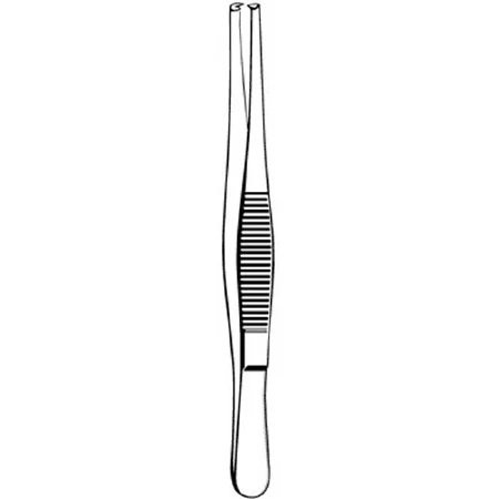 Sr Instruments - Merittm - 97762 - Forcep Tiss 1X2 Teeth 5 1/2" - EA/1