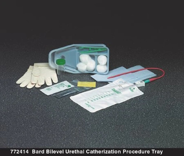 Bard Rochester - 772417 - Bi-Level Tray With Plastic Catheter 14 Fr Due To Covid-19 Related Supply Shortages, Product May Not Contain Gloves - EA/1