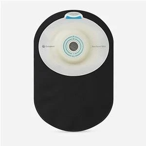 Coloplast - Sensura Mio - 19703 - 1 Piece Closed Pouch Soft Convex Maxi Black With Inspection Window Pre Cut 5/16 - Bx/10