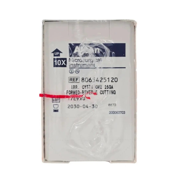 Alcon Labs - 8065425120 - Alcon 25G Irrigating Cystitome, Formed Reverse Cutting - Each