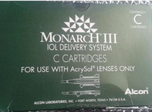 Alcon Monarch Iii C Cartridges (Box Of 10) - Box of 10