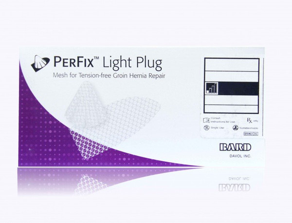 Bard Rochester - 0117080 - Bard Plug Perfix Lite Extra Large (1 Per Box) - Each