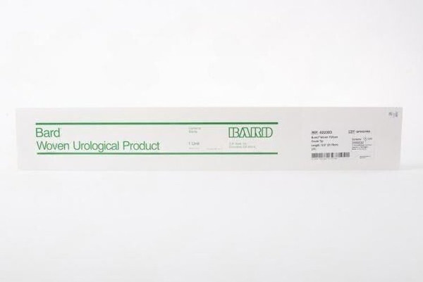 Bard Rochester - 022303 - Bard Woven Filiform Coude Tip Length 12.5"(31.75Cm) 3Fr. - Each