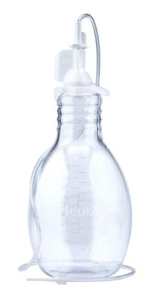 Carefusion Pleurx Vacuum Bottle With Drainage Line1000 Ml - Each