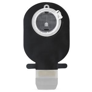 Coloplast - Sensura Mio Click - 19763 - Two - Piece Easiclose Wide Outlet Drainable Pouch Maxi Black With Window With Filter Yellow - BX/10