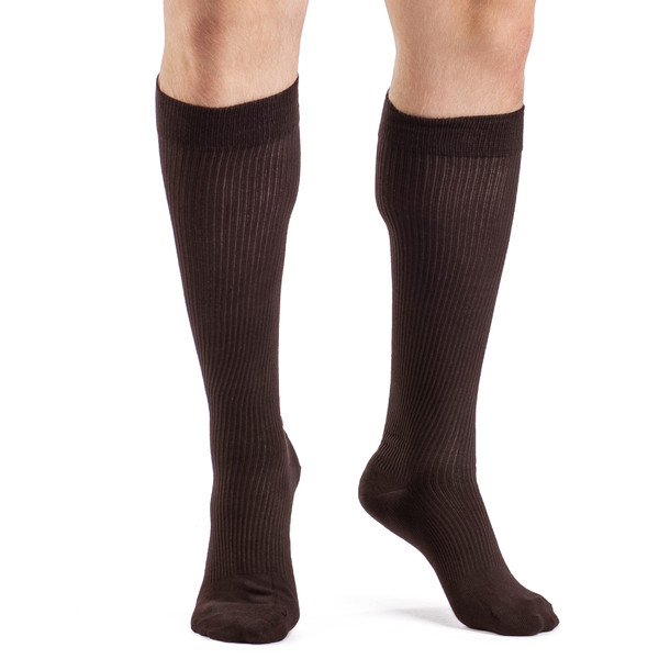 Sigvaris - 186Cb11 - Casual Cotton Calf, 15 - 20, Closed
