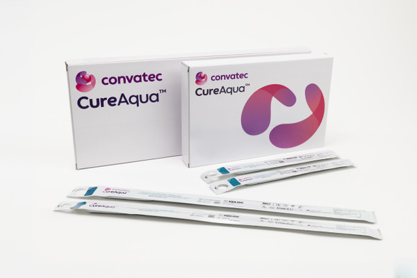 Convatec - Cure Aqua - AQUAF8 - Female Hydrophilic Catheter 8 Fr 