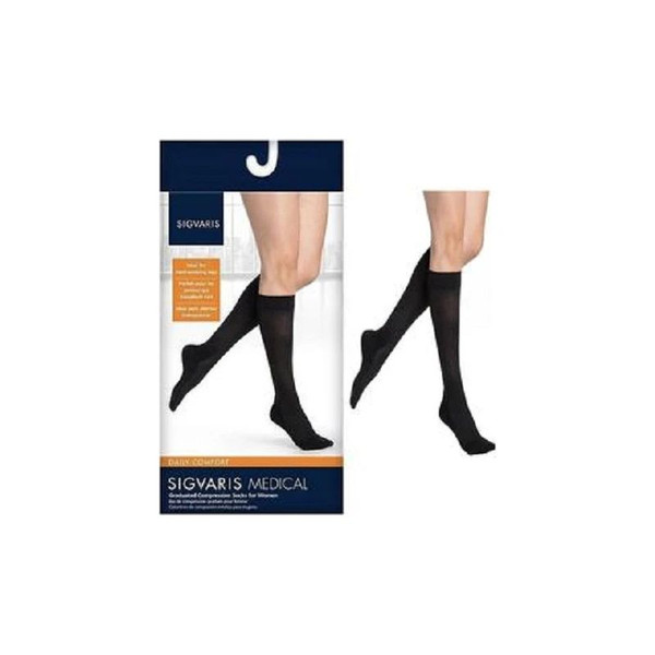 Sigvaris - 852Cmlw99 - Daily Comfort Calf, 0 - 30, Long, Closed