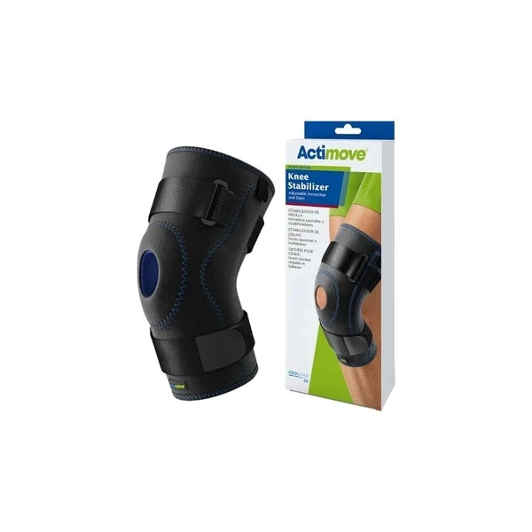 Bsn Medical - Jobst - 7245302 - Knee Stabilizer, Adj Horseshoe/Stays Hme Actm Blk Med16 - 18