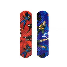 Dukal - Gi Joe Stat Strip - 1087752 - Adhesive 3/4 X 3 Inch Plastic Rectangle Kid Design (Gi Joe) Sterile