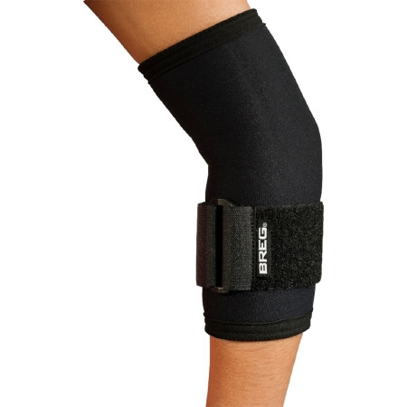 Breg - Vp30603-040 - Essential Elbow Sleeve W/ Compression Strap, L
