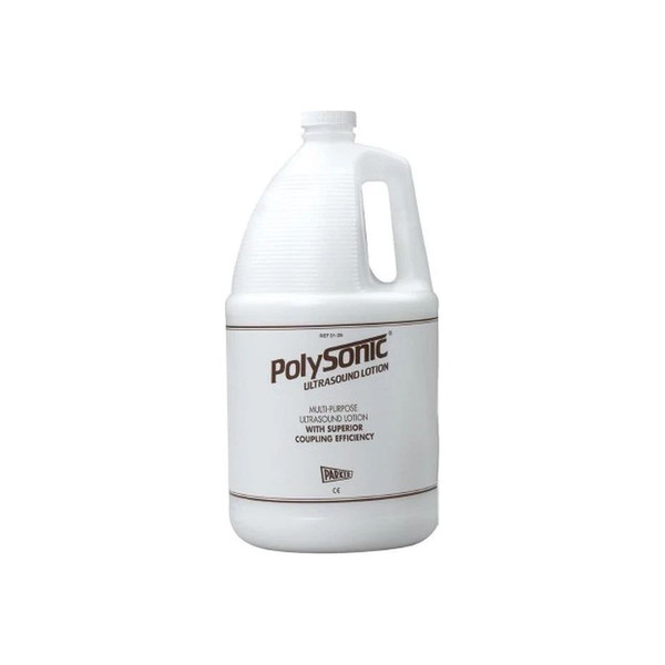 Parker - Polysonic - 21-28 - Labs - Ultrasound Lotion Multi - Purpose 1 Gal Dispenser Bottle