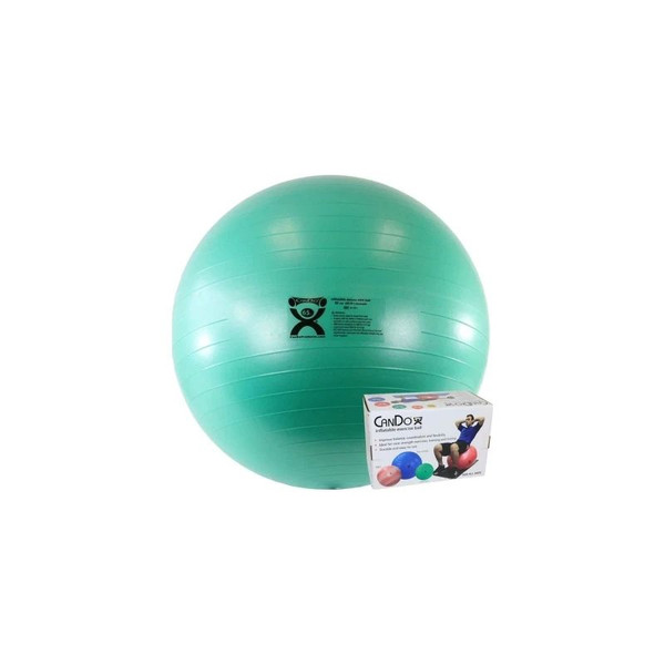 Fabrication Enterprises - Cando - 30-1846 - Inflatable Exercise Ball - Economy Set - Ball, Pump, Retail