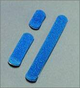 Brownmed - Imak Compression - 11031 - Finger Splint Without Fastening Left Or Right Hand Blue / Silver