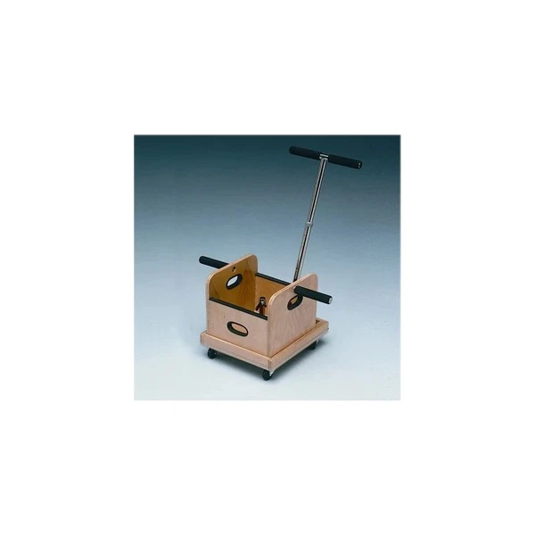 Fabrication Enterprises - Baseline - 55-1030 - Fce Work Device - Mobile Weighted Cart With T - Handle And Accessory