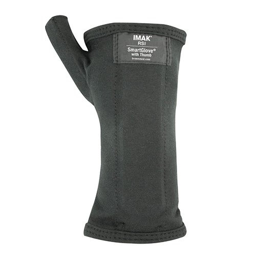 Brownmed - Imak Compression - A20161 - Rsi Smartglove Support Gloves With Thumb Extension Fingerless Small Over - The - Wrist Length Ambidextrous Cotton / Lycra