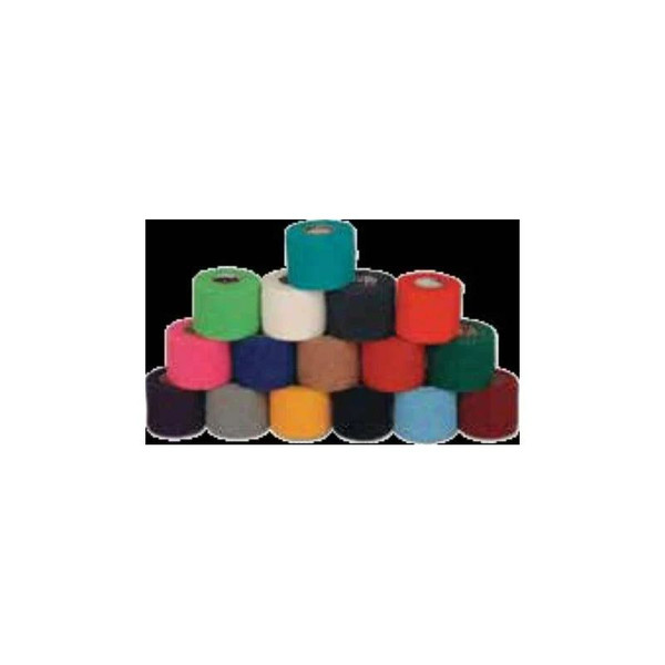Andover - Powerflex - 3720Rd-024 - Coated Products - Cohesive Bandage 2 Inch X 6 Yard Self - Adherent Closure Red Nonsterile 23 Lbs Tensile Strength